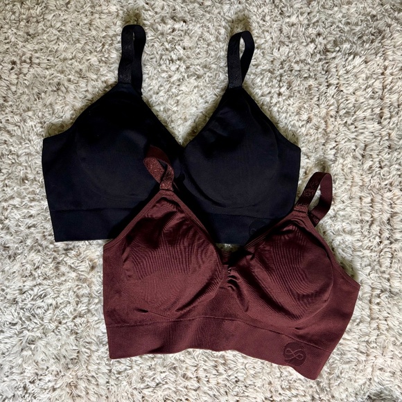 Kindred Bravely / Davy Piper Bundle of 2 Nursing Bras Size Small Busty - Picture 1 of 10